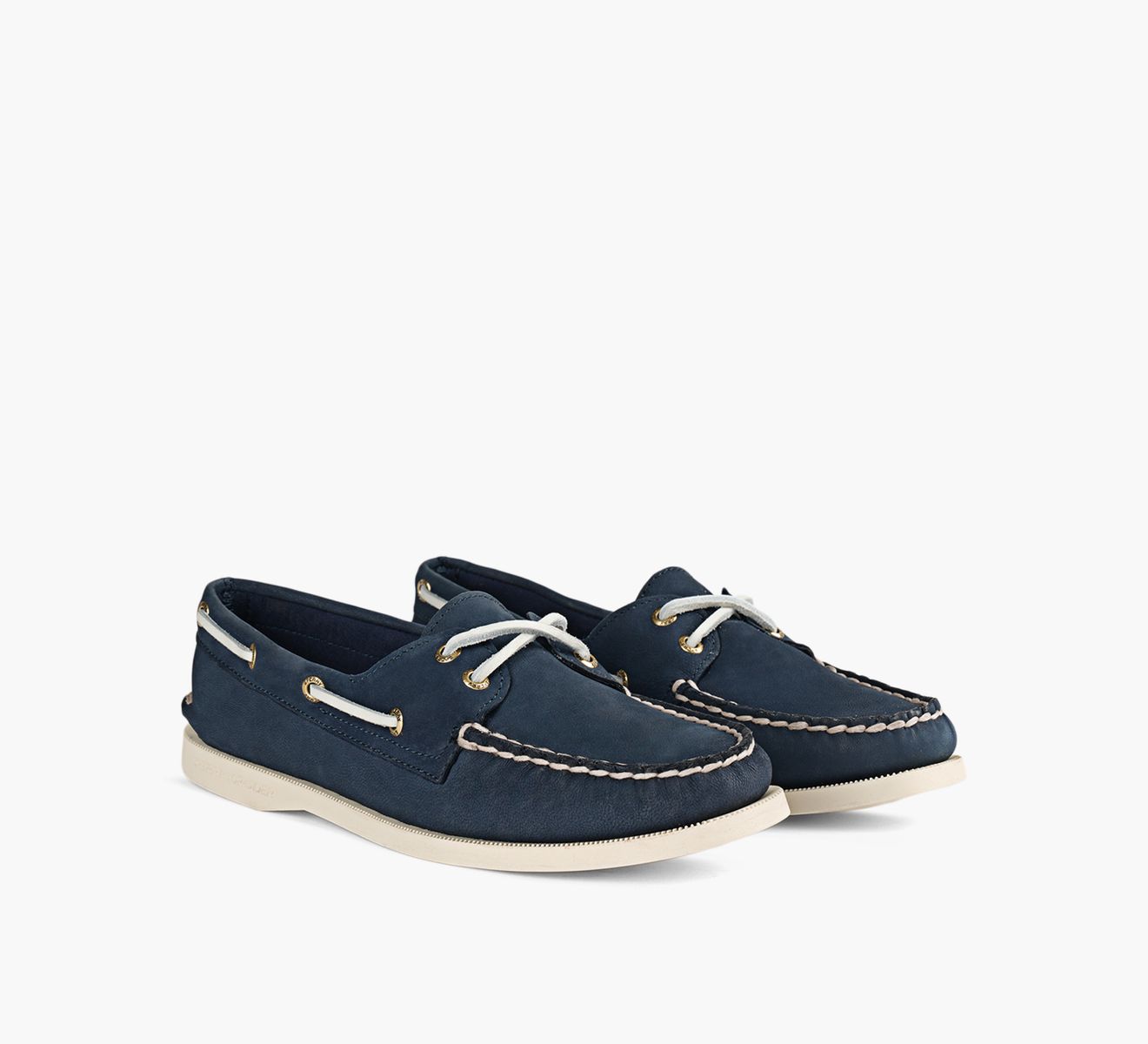 Boat Shoes Men Sperry A/O 2-Eye Prep Navy 12 M (D) Loafers
