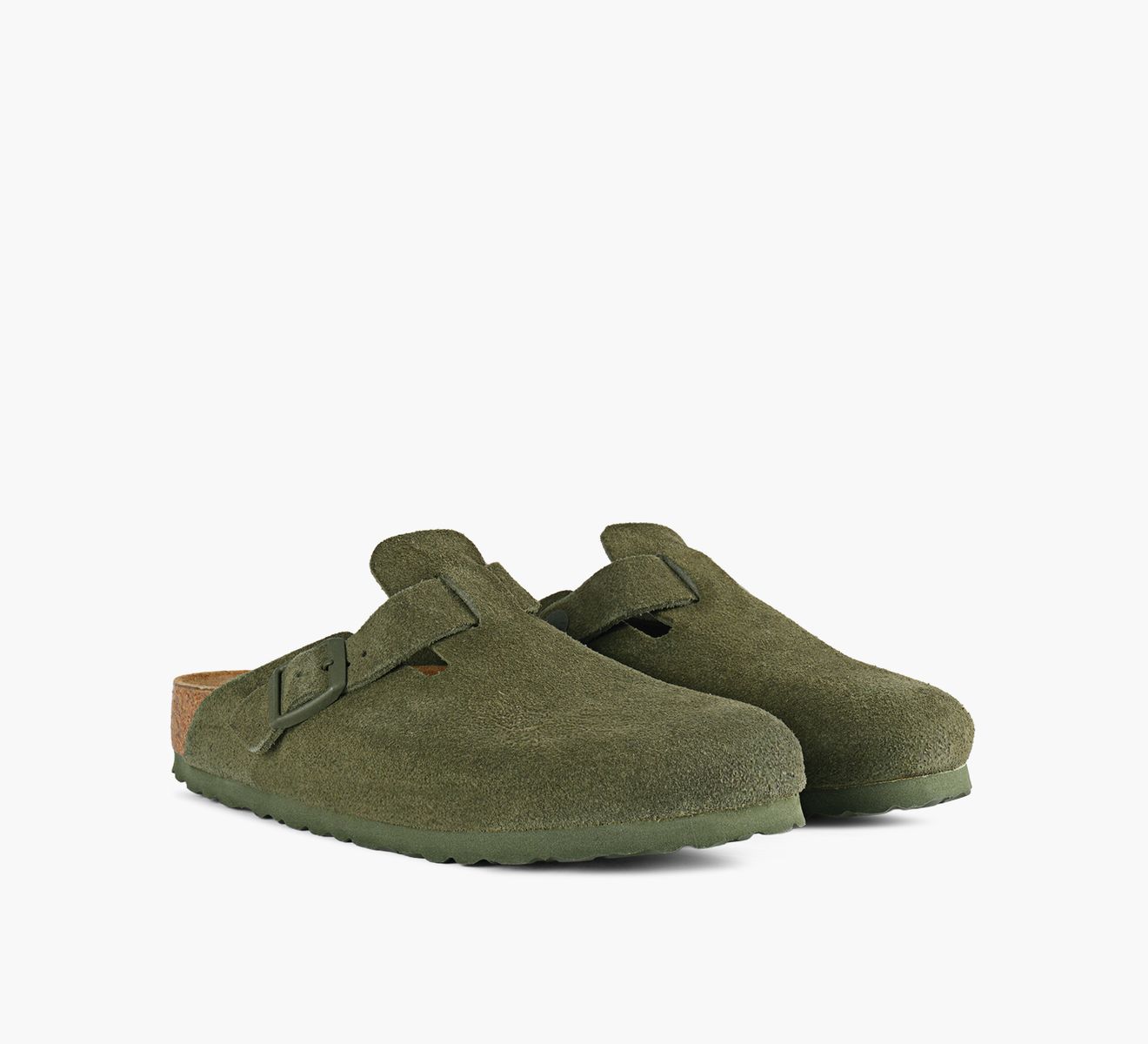 BOSTON SUEDE TONAL SOFT FOOTBED
