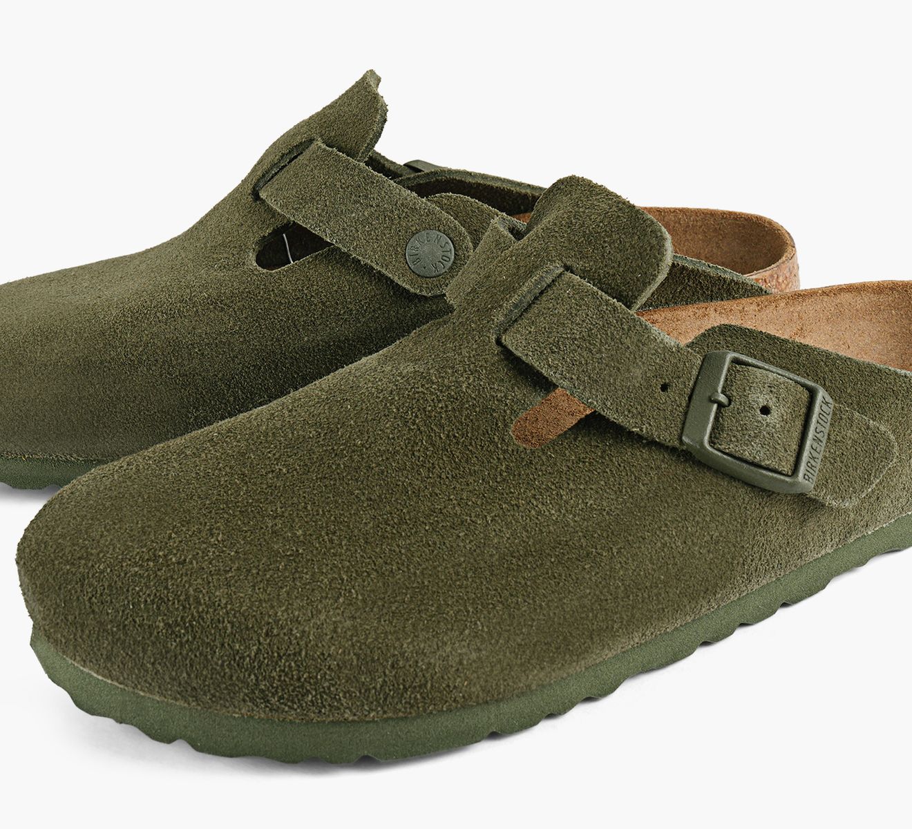 BOSTON SUEDE TONAL SOFT FOOTBED