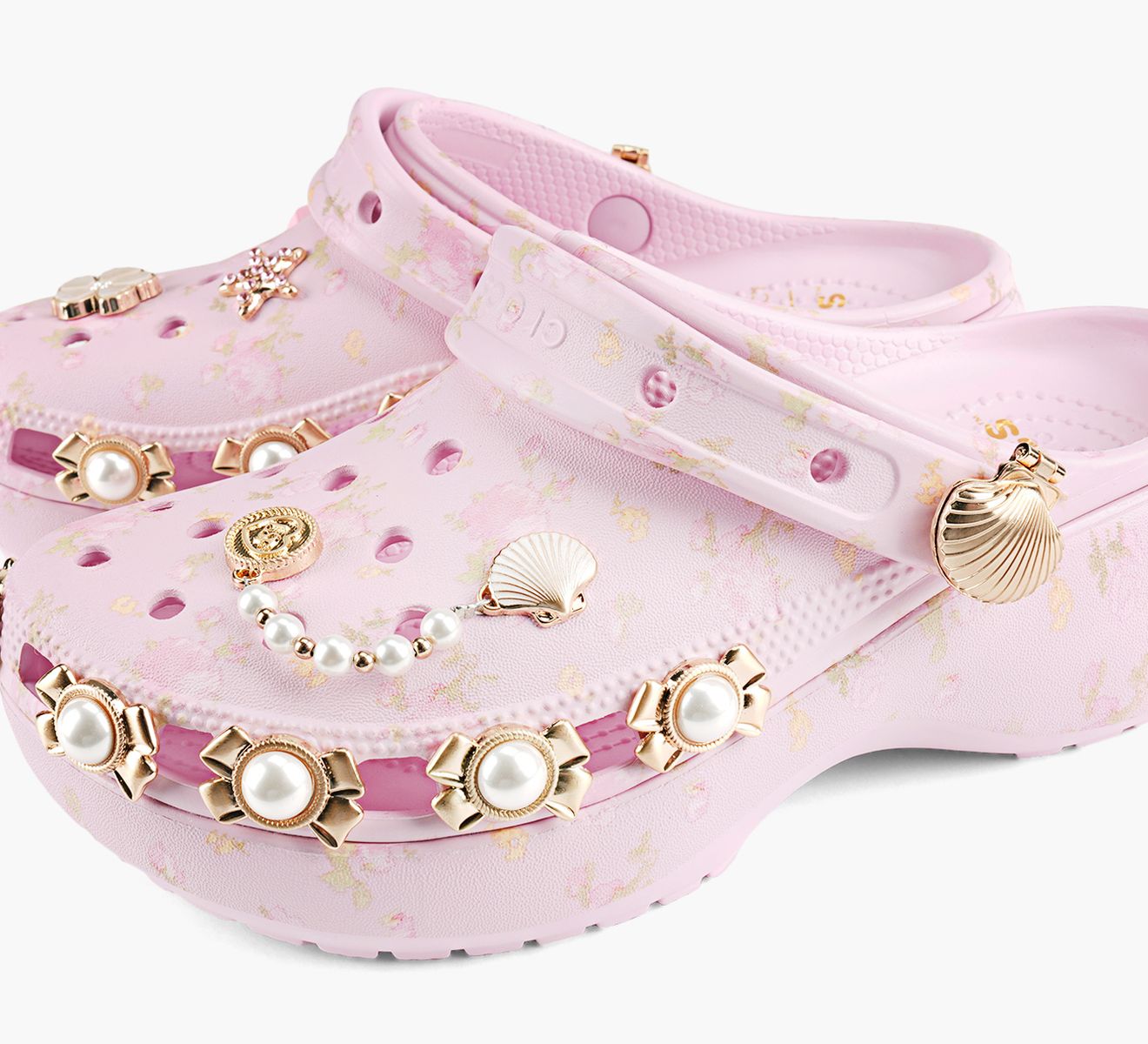 LOVESHACKFANCY CLASSIC PLATFORM CLOG