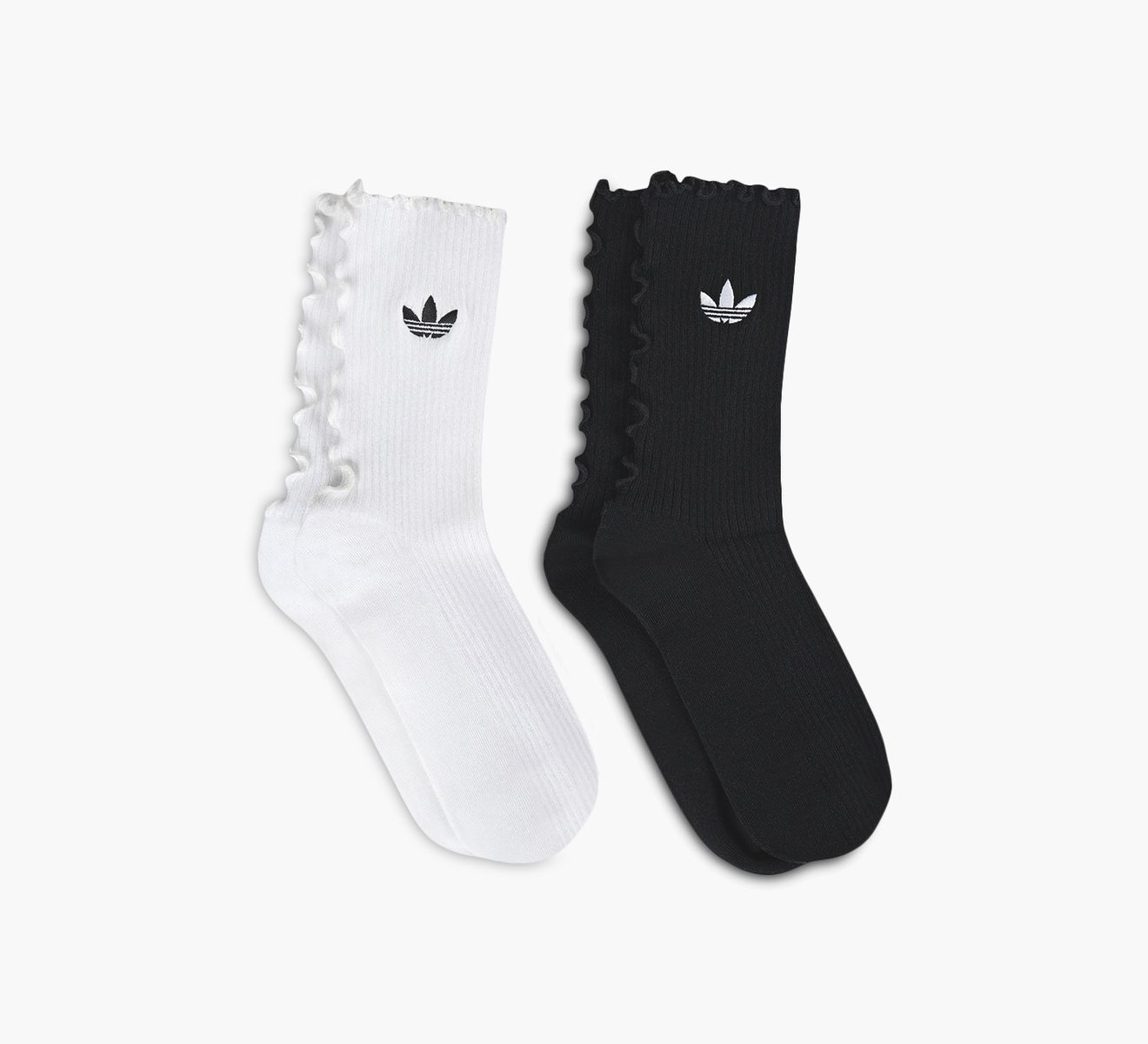 RUFFLE CREW SOCKS 2 PAIRS