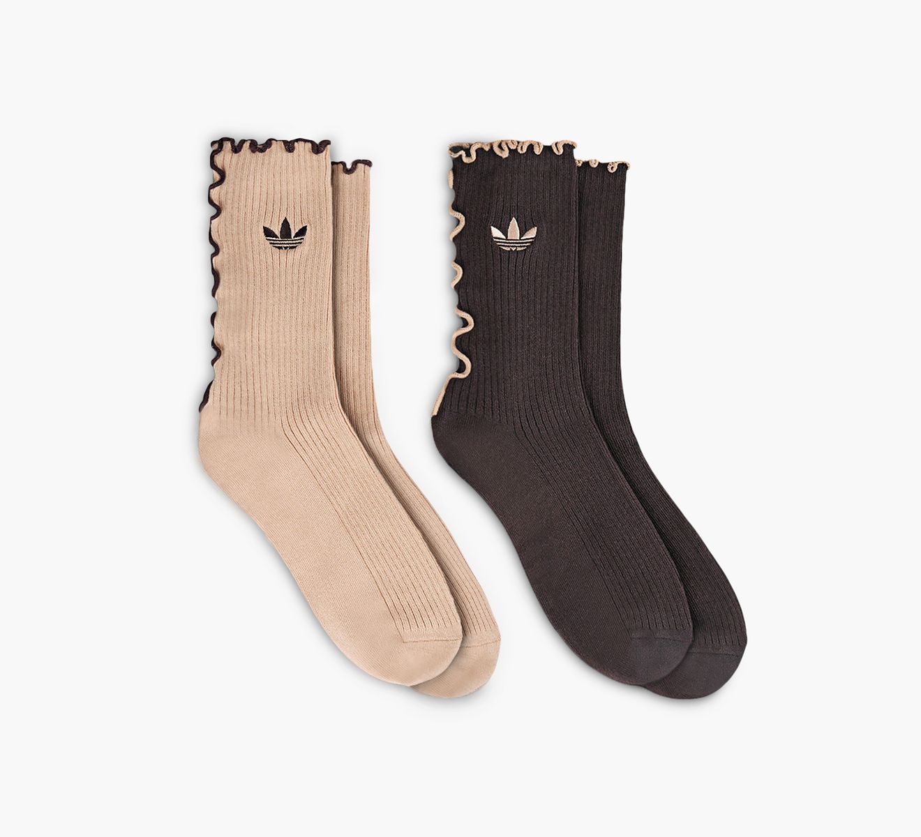 CHAUSSETTES À VOLANTS (2 PAIRES)