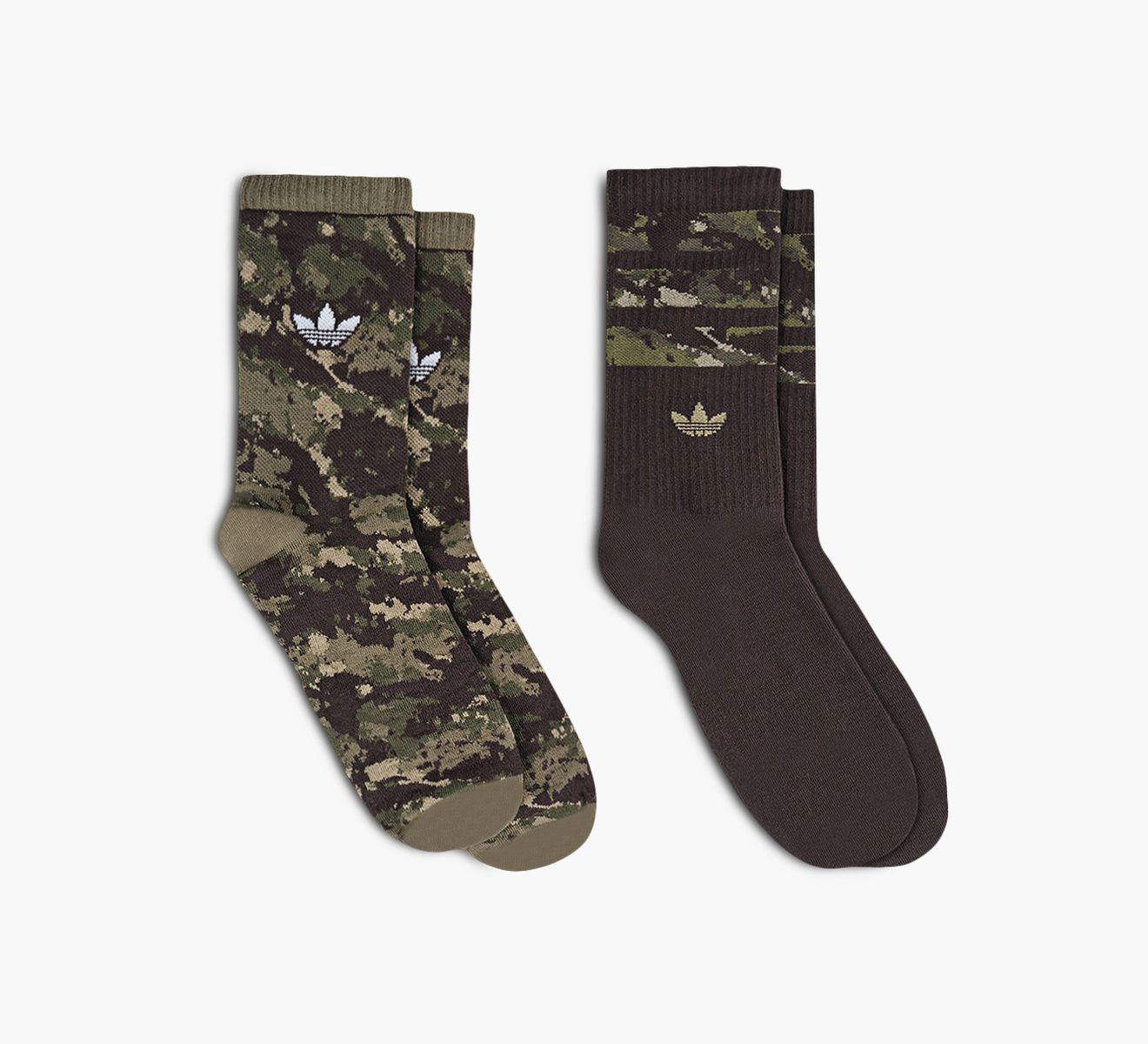 CHAUSSETTES MI-MOLLET CAMO (2 PAIRES)
