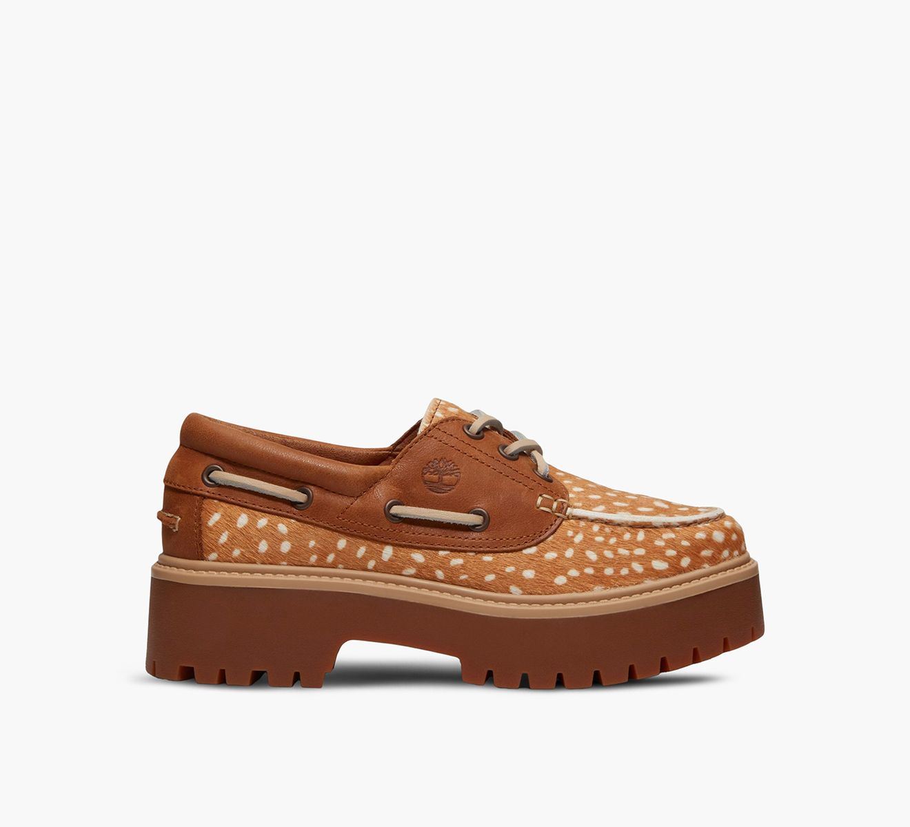 CHAUSSURE BATEAU IMPRIMÉ CERF