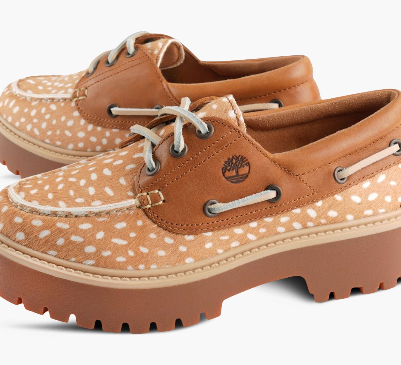 CHAUSSURE BATEAU IMPRIMÉ CERF