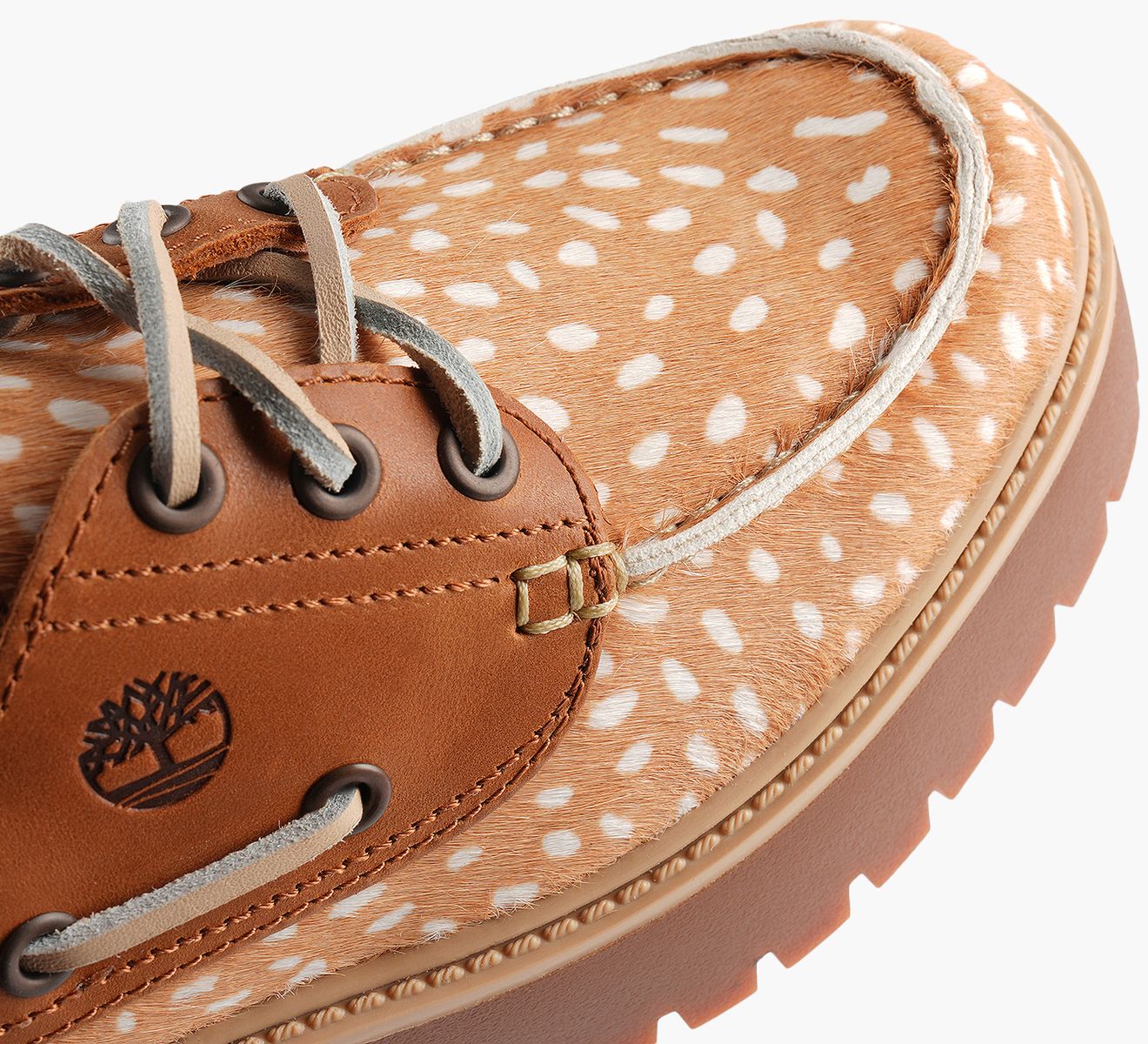 CHAUSSURE BATEAU IMPRIMÉ CERF