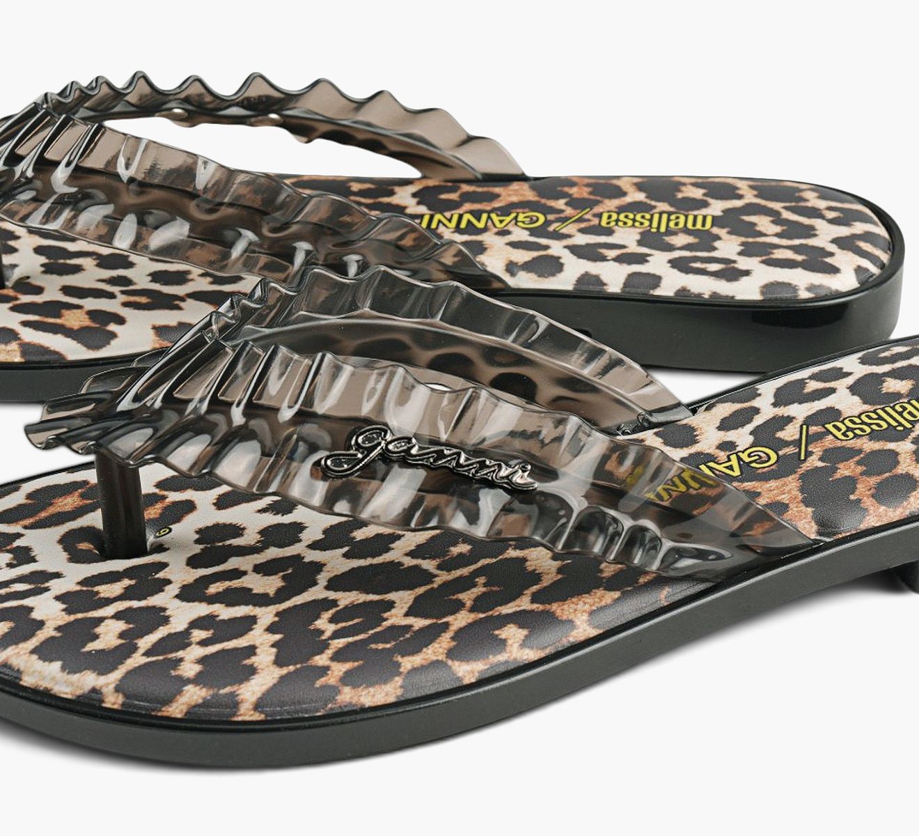 MELISSA FLIP FLOP SLIM + GANNI AD.