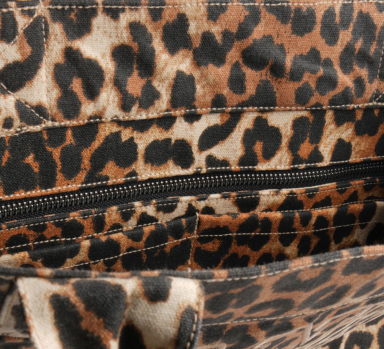 SAC FOURRE-TOUT LARGE IMPRIMÉ POCHE