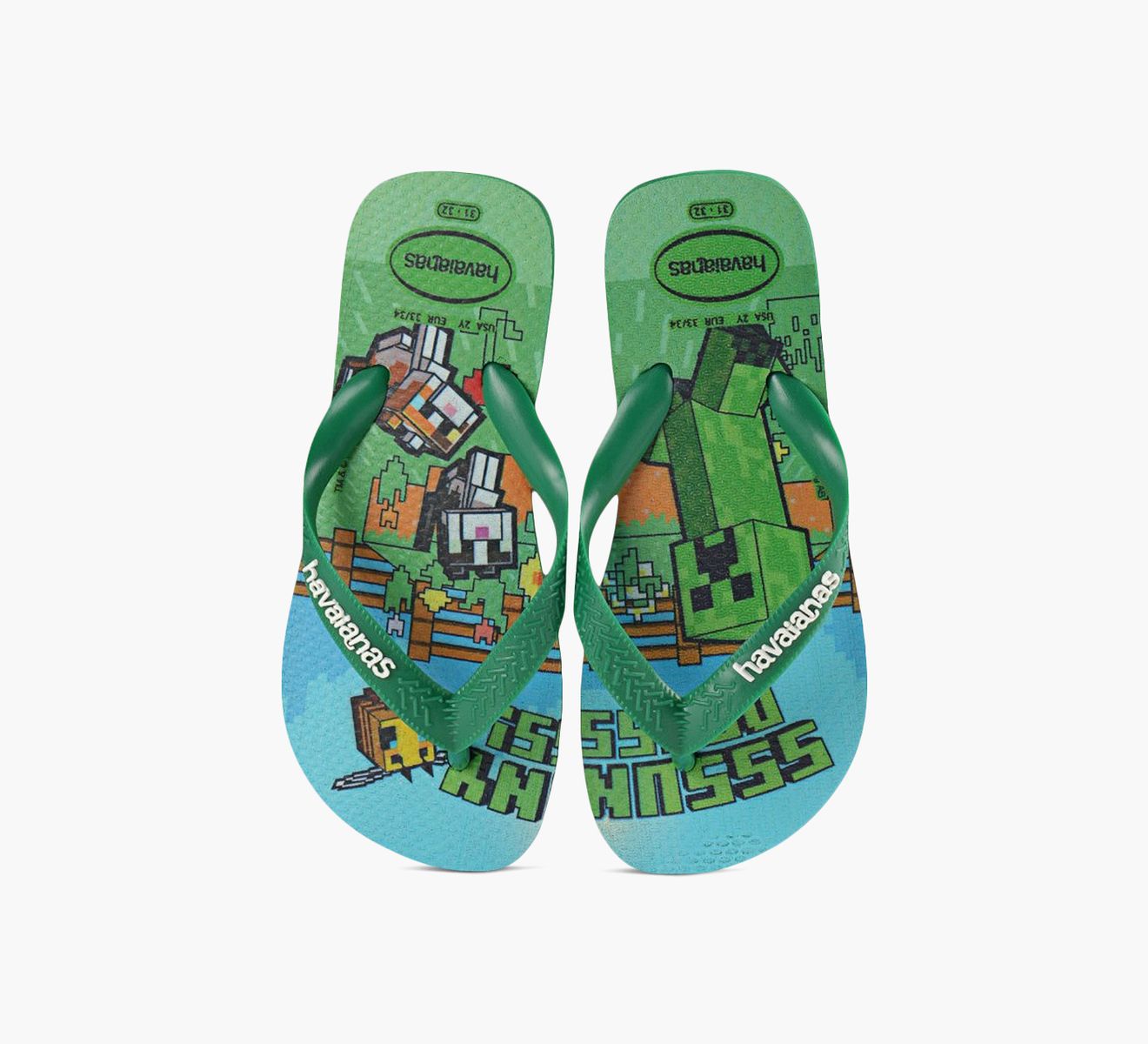 HAVAIANAS MINECRAFT