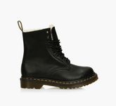 Dr. Martens 1460 Serena Faux Fur Lined Lace Up Browns Shoes