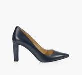 MICHAEL KORS MILLY FLEX PUMP Blue Leather Size 8 Browns Women