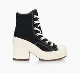 Converse Women Chuck 70 De Luxe Heel Sneakers Black egret 4.5