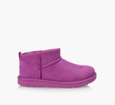フラットシューズ W Classic Ultra Mini Boots - UGG - Leather - Purple Women's Classic Ultra Mini Platform | UGG®