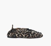 EYELETS LACE UP BALLERINA