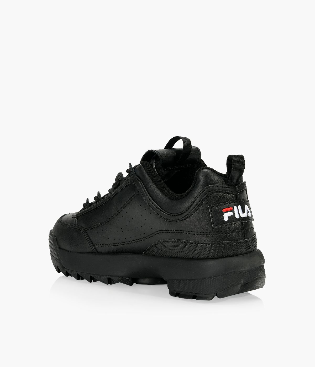 Fila disruptor 2 black leather discount