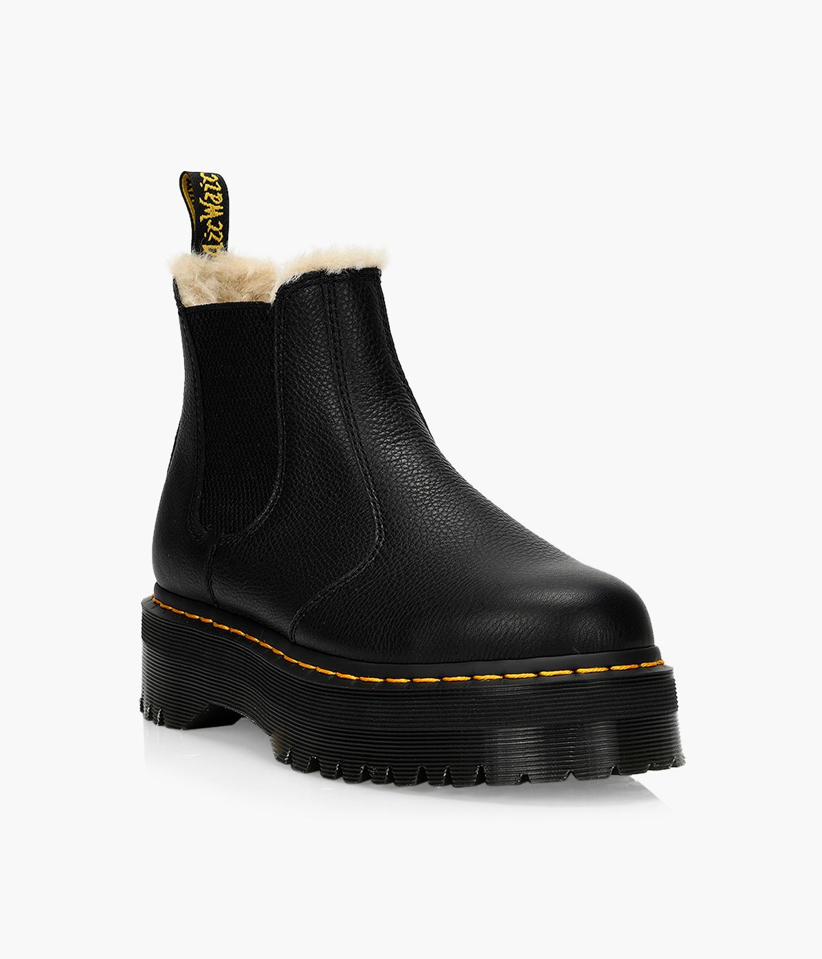 Doc marten fur lined boots top