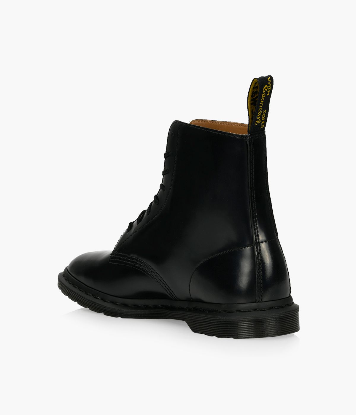 DR. MARTENS WINCHESTER II Black Leather Browns Shoes