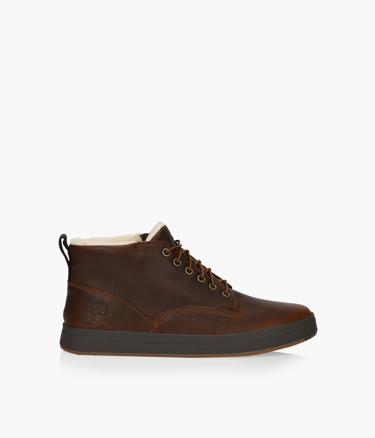 Timberland Davis Square Waterproof Warm Lined Chukka Browns Shoes