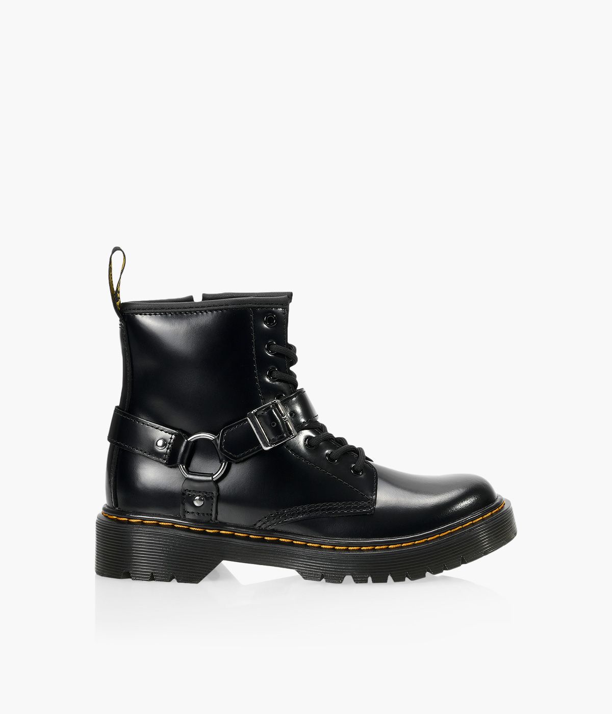 DR. MARTENS 1460 HARNESS BEX Black Browns Shoes