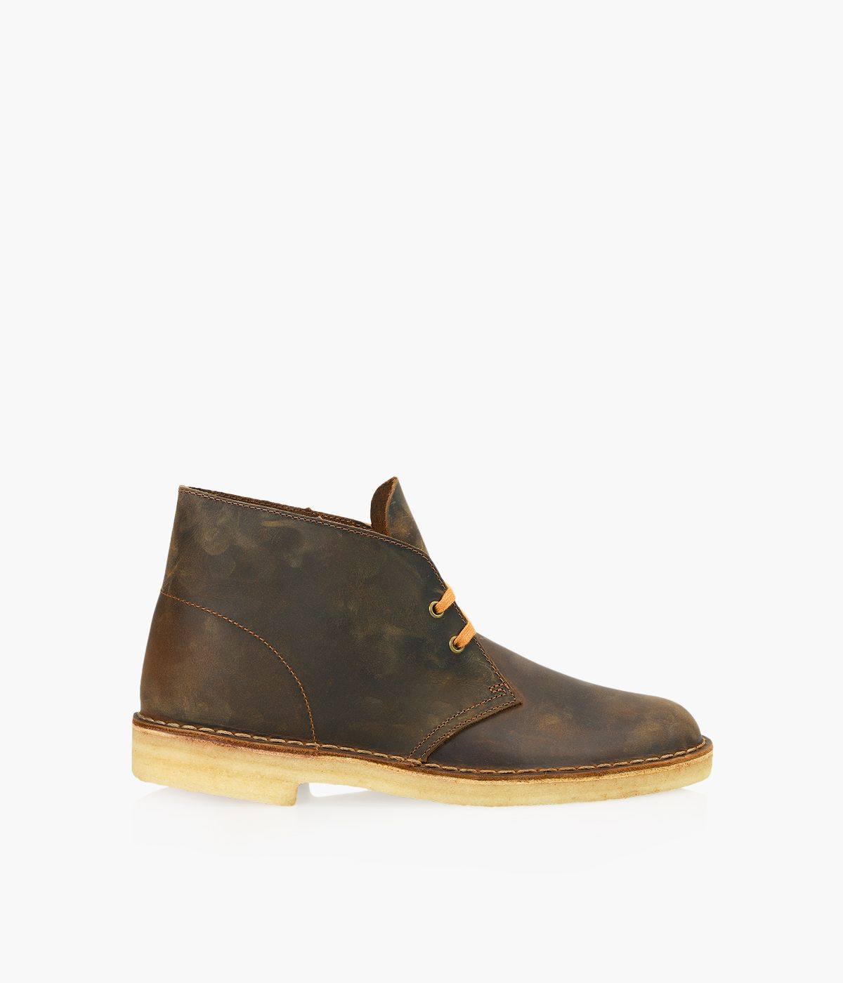 Clarks desert boots brown leather 2025