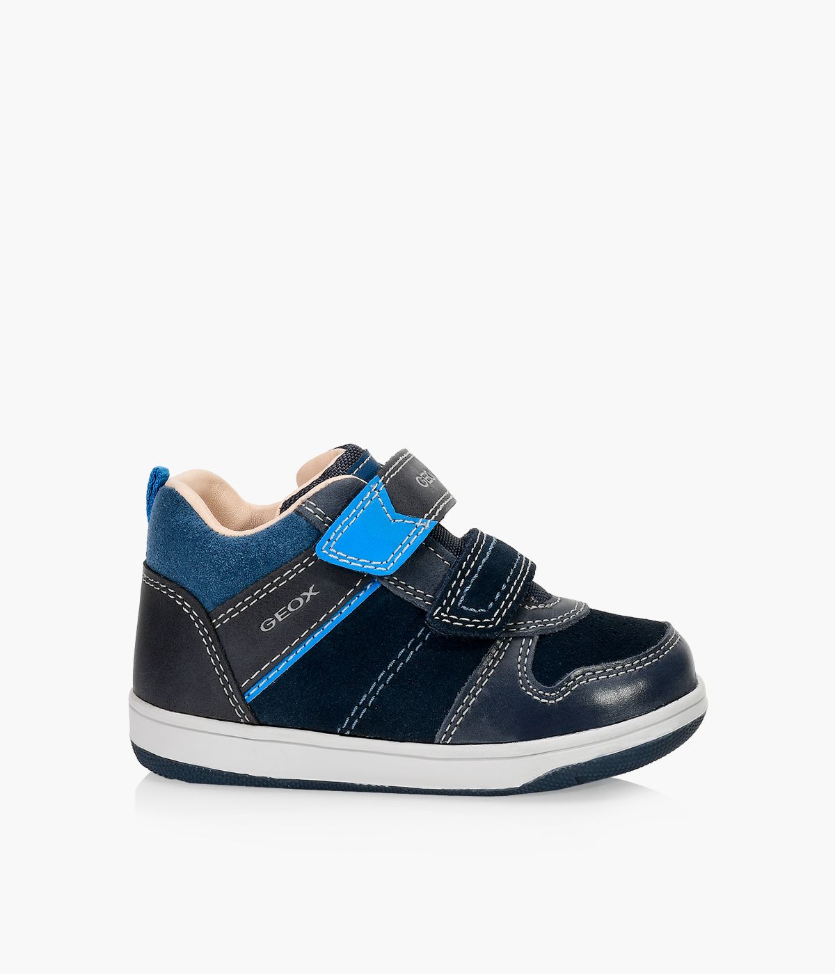 GEOX B NEW FLICK BOY Blue Browns Shoes