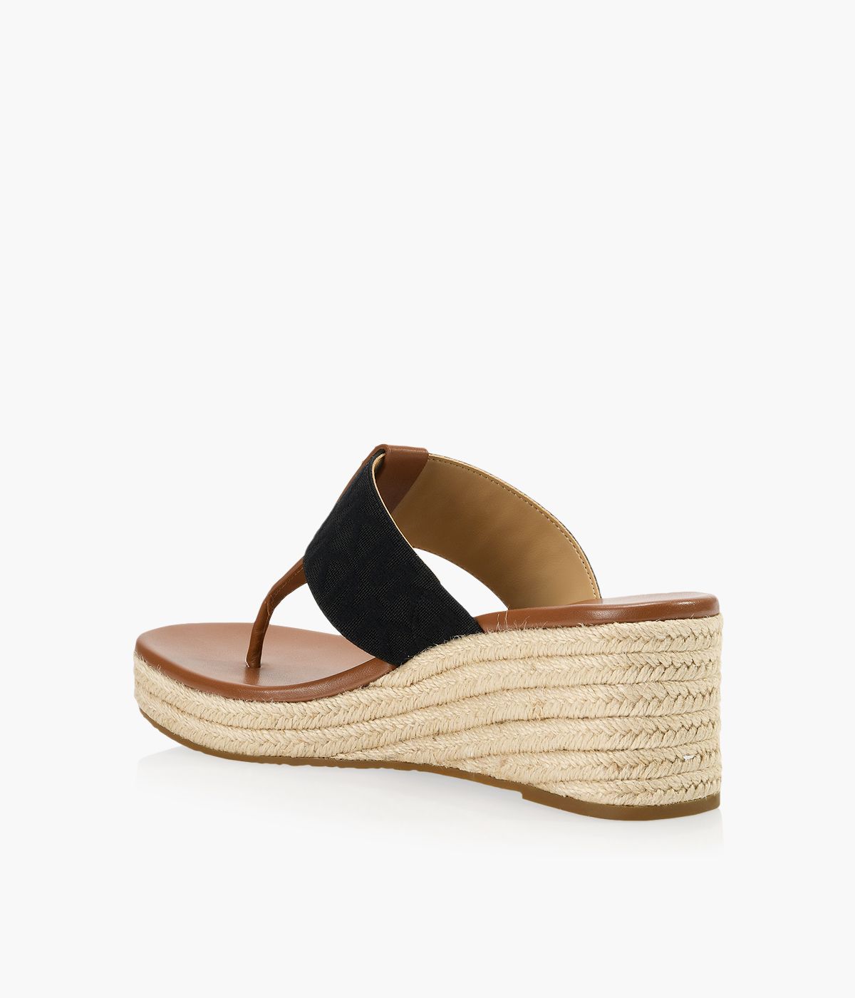 MICHAEL MICHAEL KORS VERITY WEDGE Tan Synthetic Browns Shoes