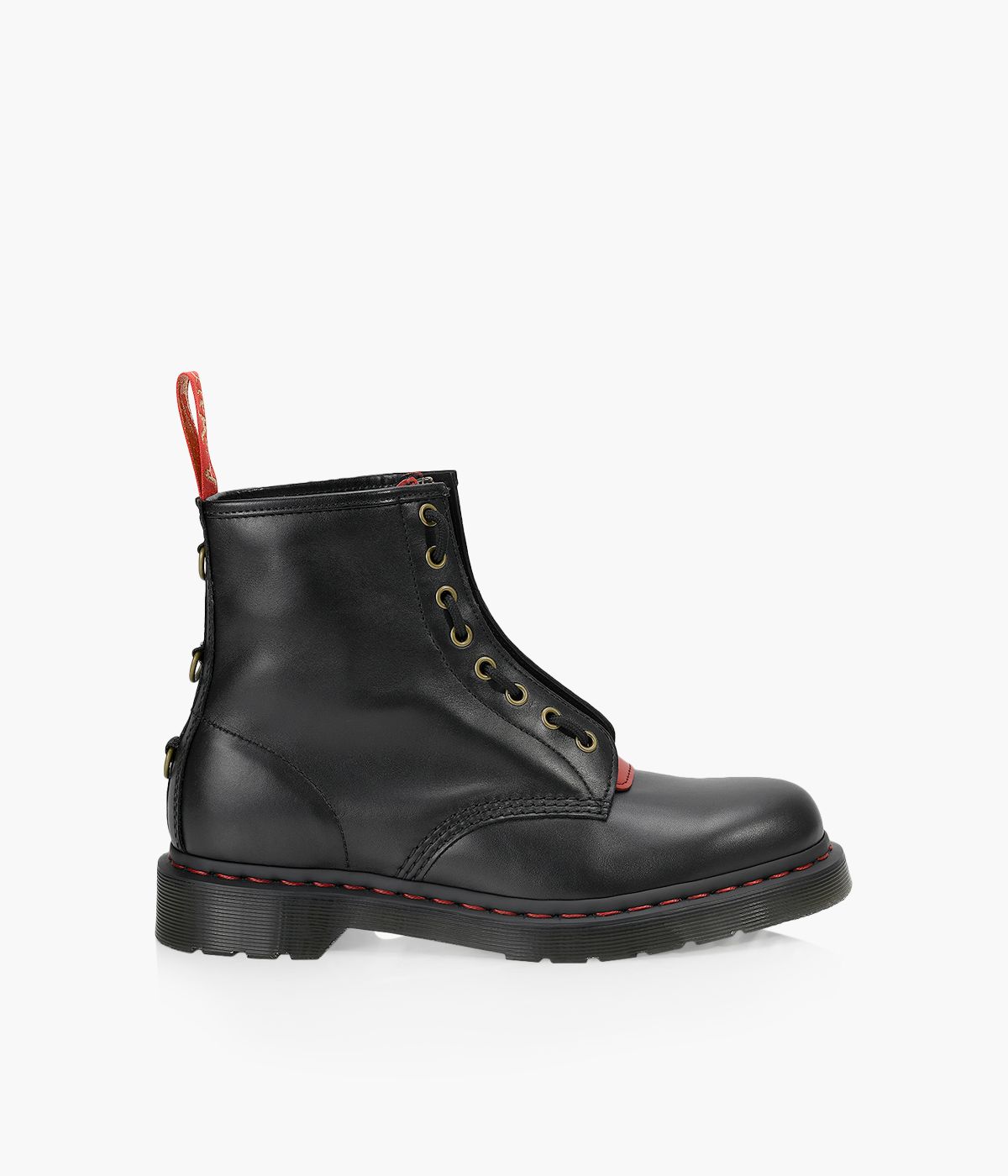 DR. MARTENS 1460 YEAR OF THE RABBIT Black Leather Browns Shoes