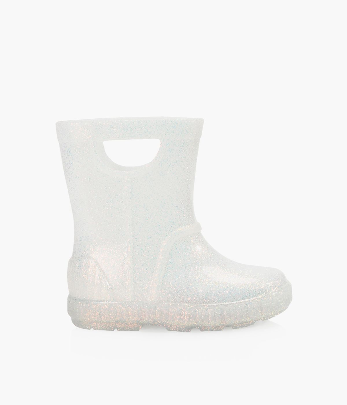 Clear glitter rain boots store