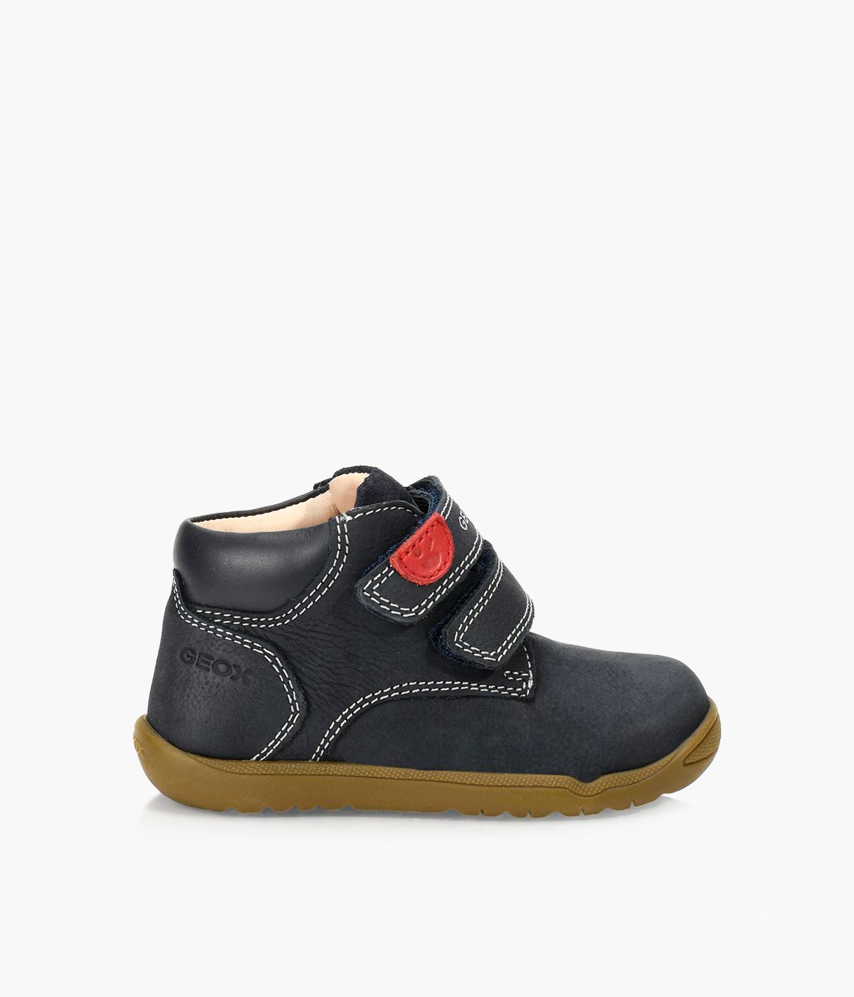 Geox Macchia Blue Multi Browns Shoes