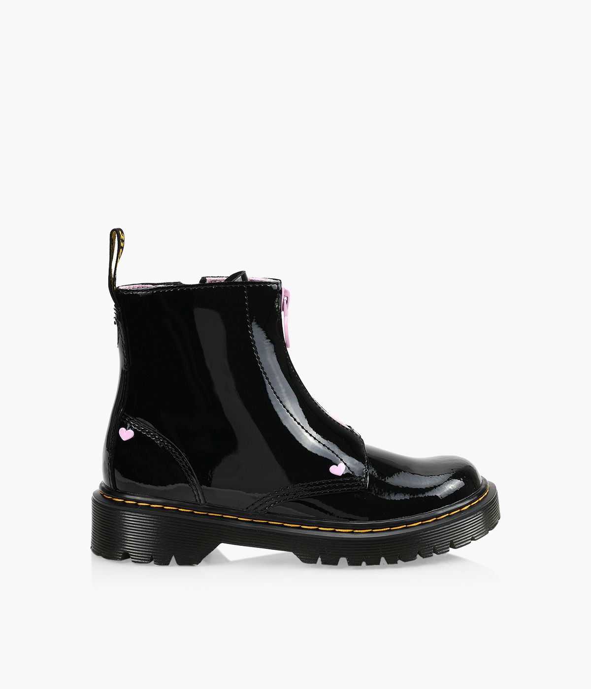 Girls black patent dr martens outlet