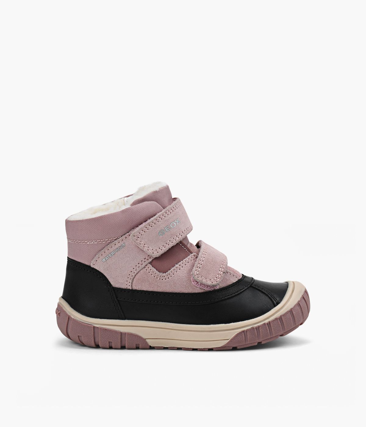 GEOX OMAR WATERPROOF Pink Browns Shoes