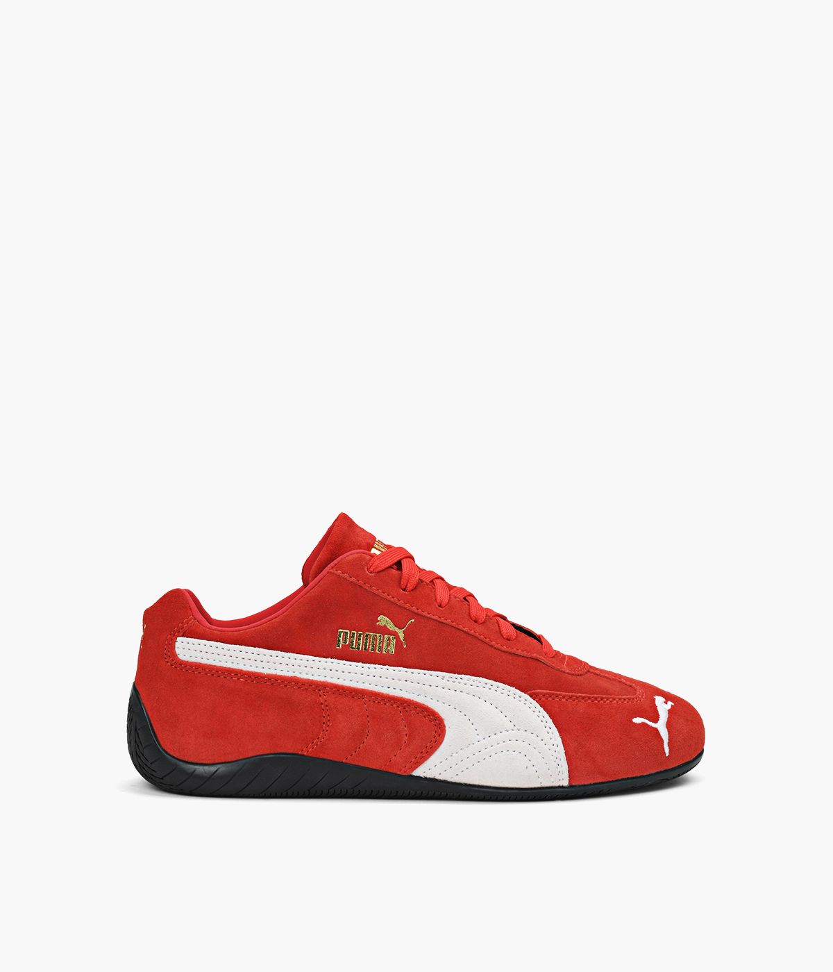 PUMA SPEEDCAT OG Red Suede Size 7 Browns Women
