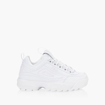 Women s Fila Disruptor II Premium Triple White 9