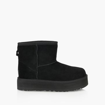 Black classic mini ugg boots hot sale