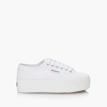 Black superga flatforms on sale
