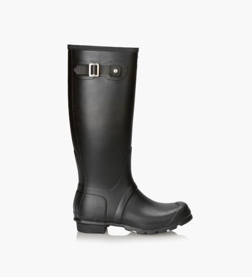 Black rain boots for women discount