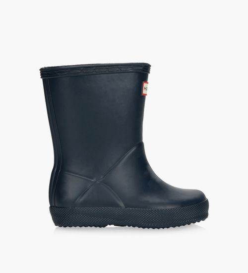 Black rain boots girls clearance