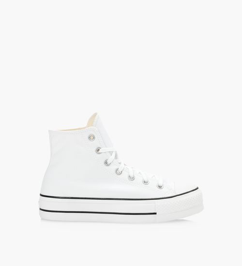 Black high top trainers ladies top