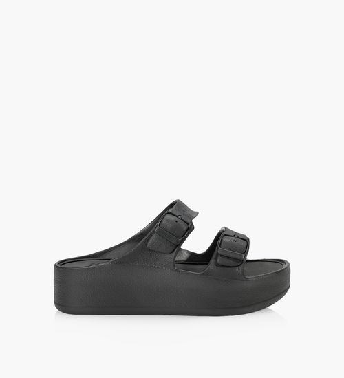 Black flat sandals size 11 new arrivals