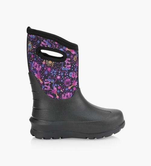 Black rain boots toddler girl sale