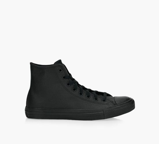 High top black mens shoes top