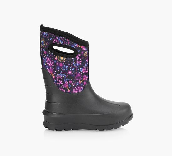 Girls black rain boots store