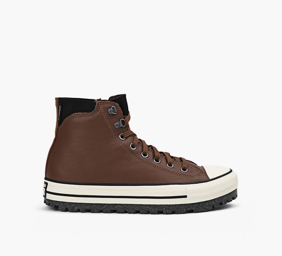 Mens brown converse boots clearance