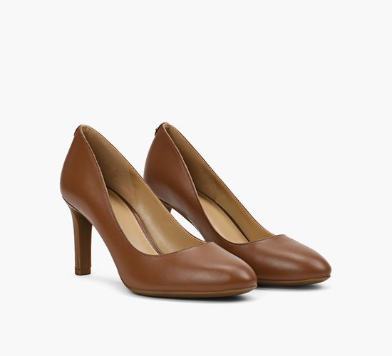 Women's brown low heel shoes cheap