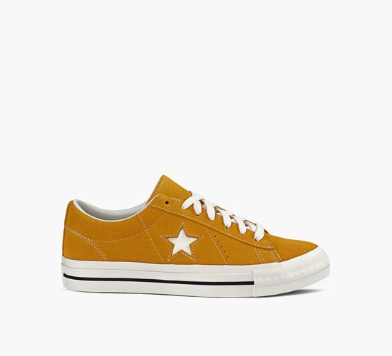 yellow converse all star low tops