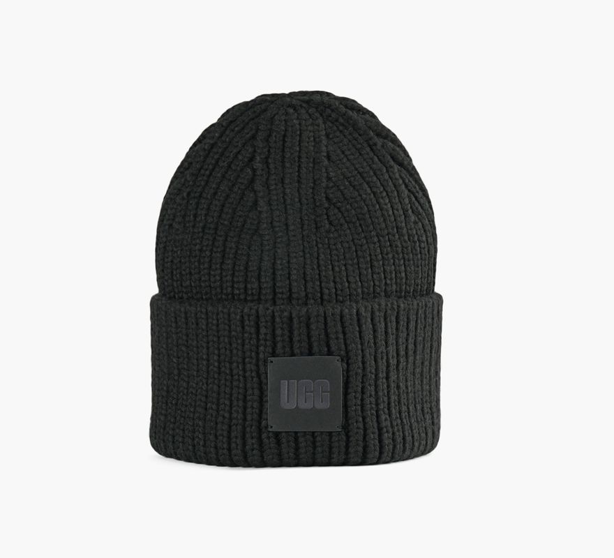 CHUNKY RIB BEANIE HAT