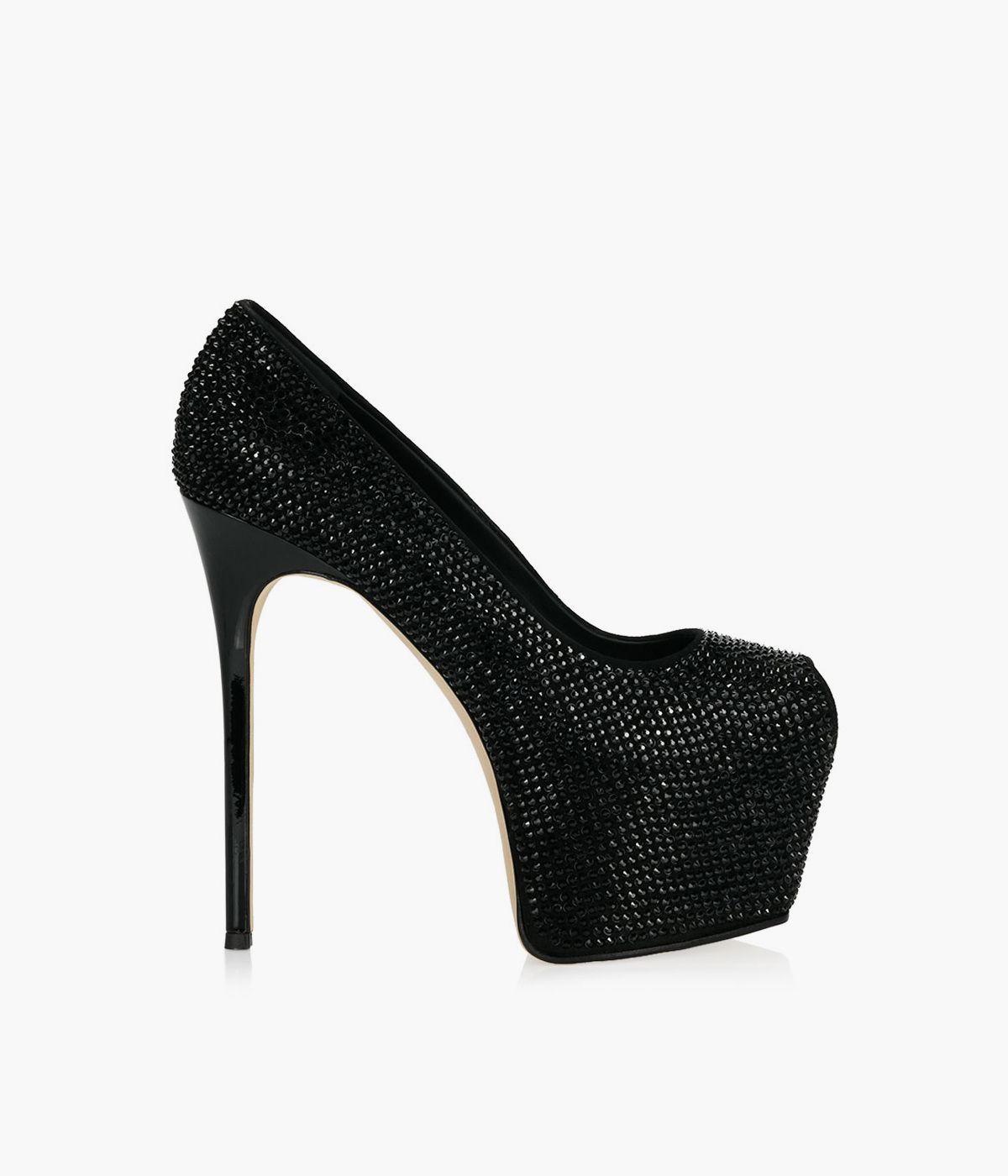 Black glitter giuseppe hot sale