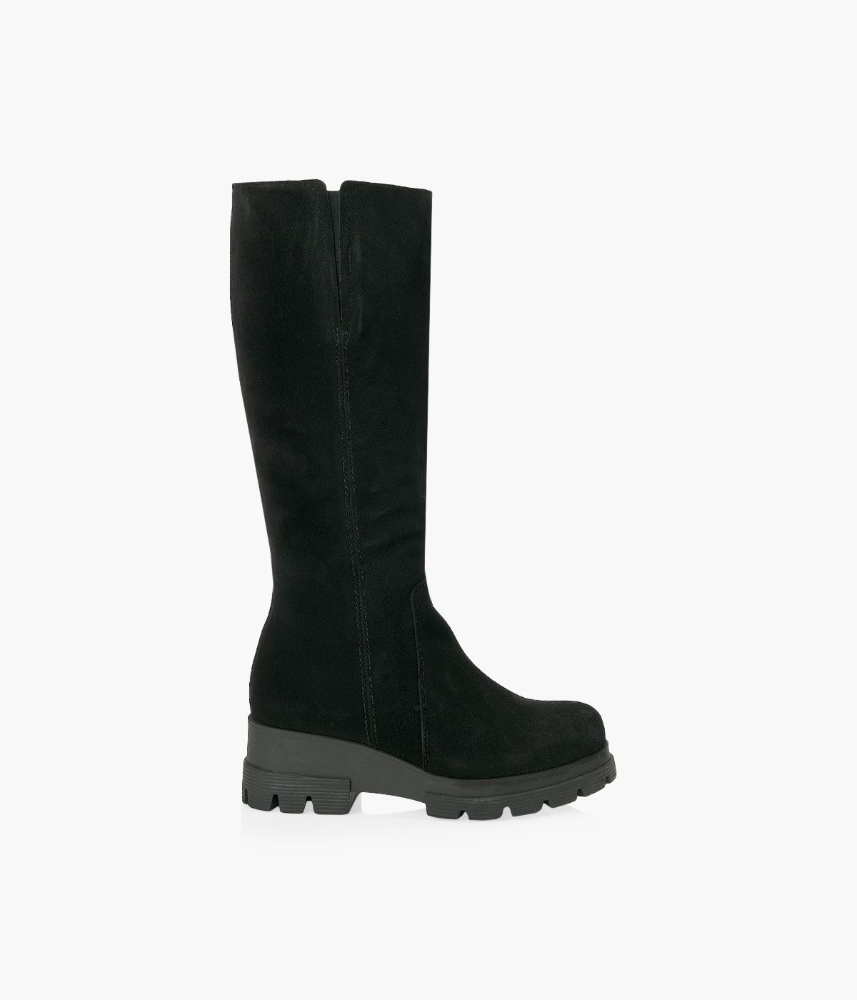 LA CANADIENNE ZURICH Black Suede Browns Shoes
