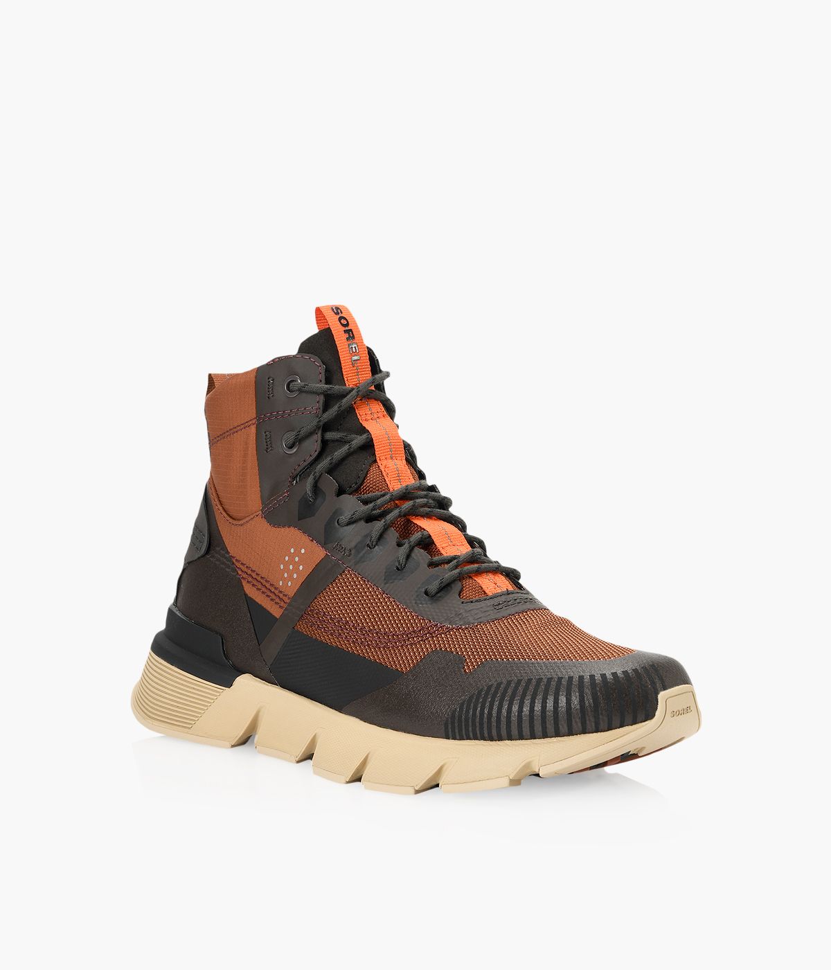 SOREL RUSH MID WP Browns Shoes