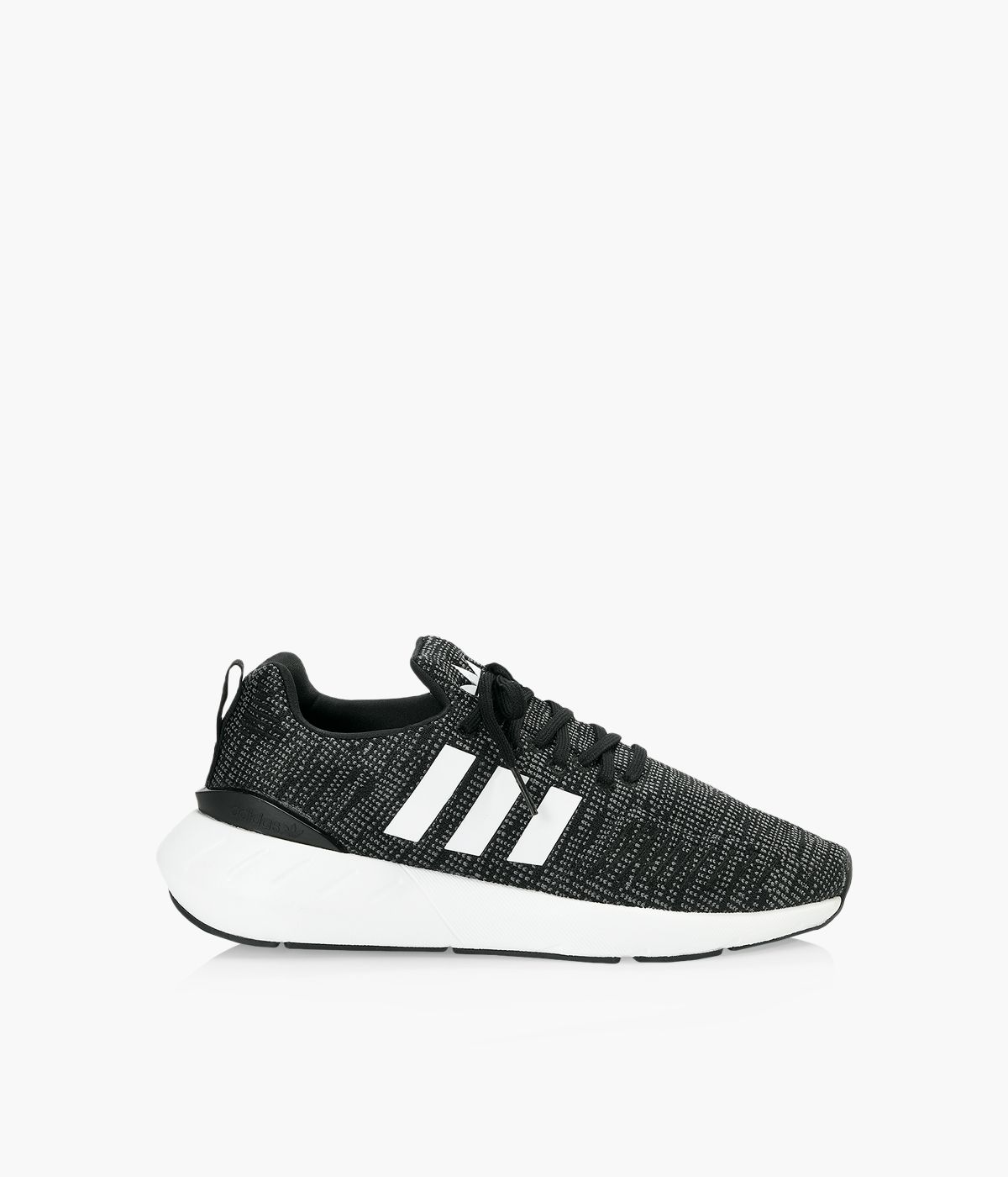 ADIDAS SWIFT RUN 22 J Black Browns Shoes